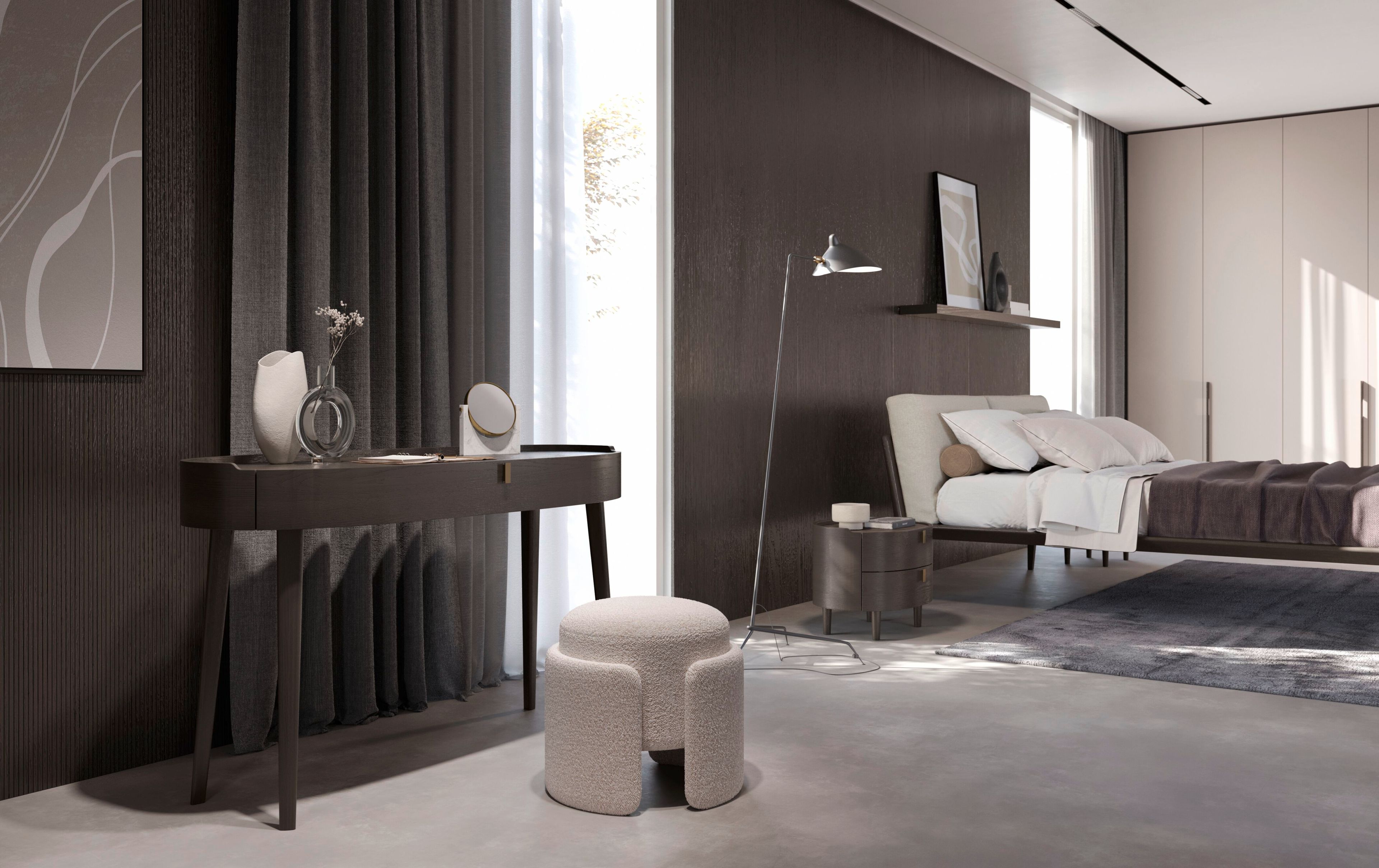 Деревянная овальная тумбочка с ящиками Olivieri Kalè ARCH-00142709 - Вид №4