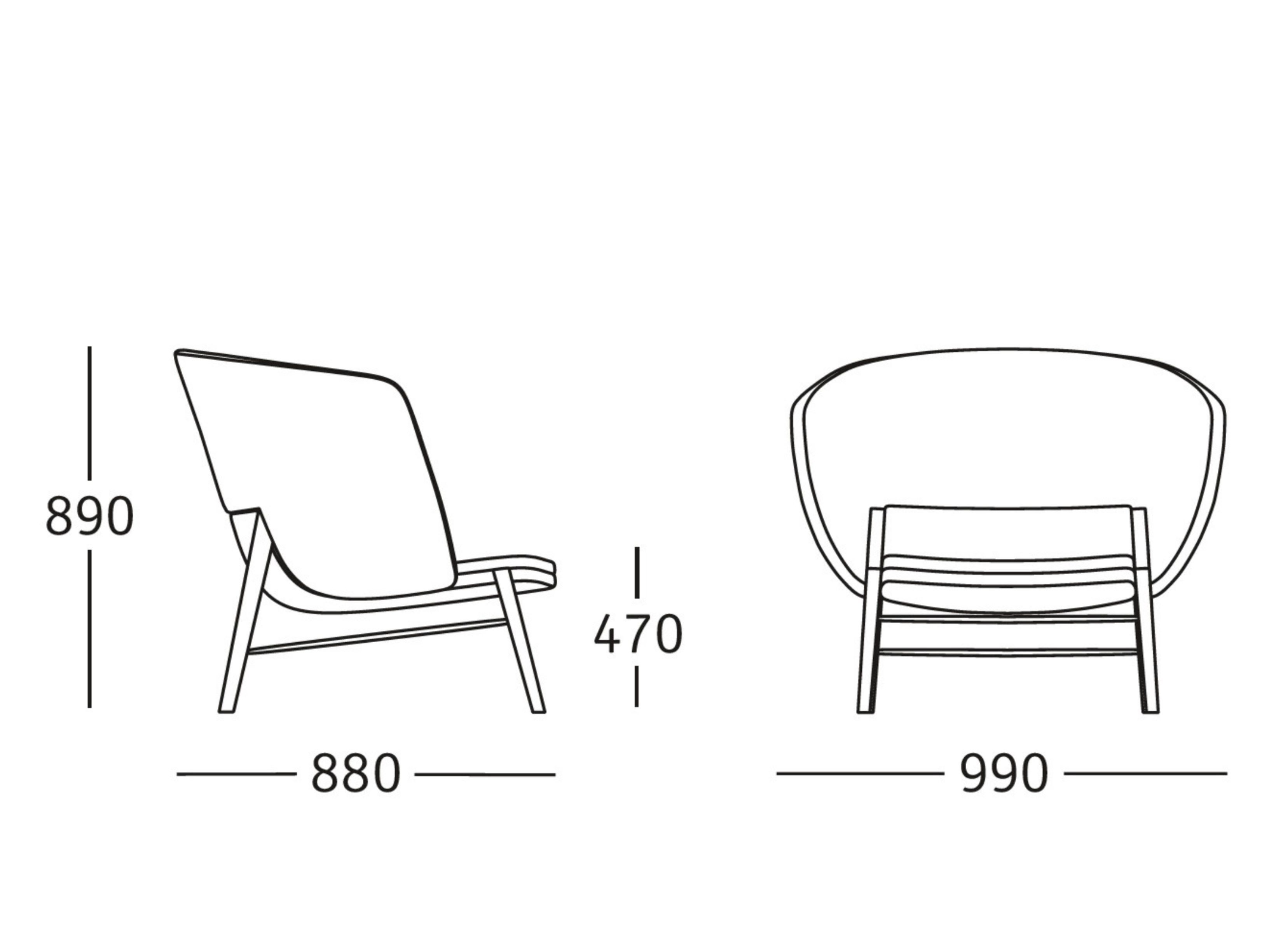 Кресло с подлокотниками ROSSIN Cleo Wood ARCH-00110619 - Вид №7