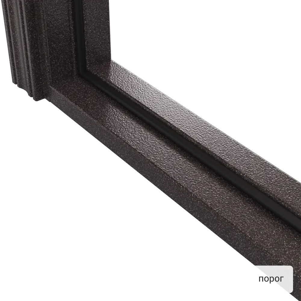 Дверь входная металлическая Денвер 950x2050 мм левая. цвет коричневый TOREX STLM-2200070 - Вид №10