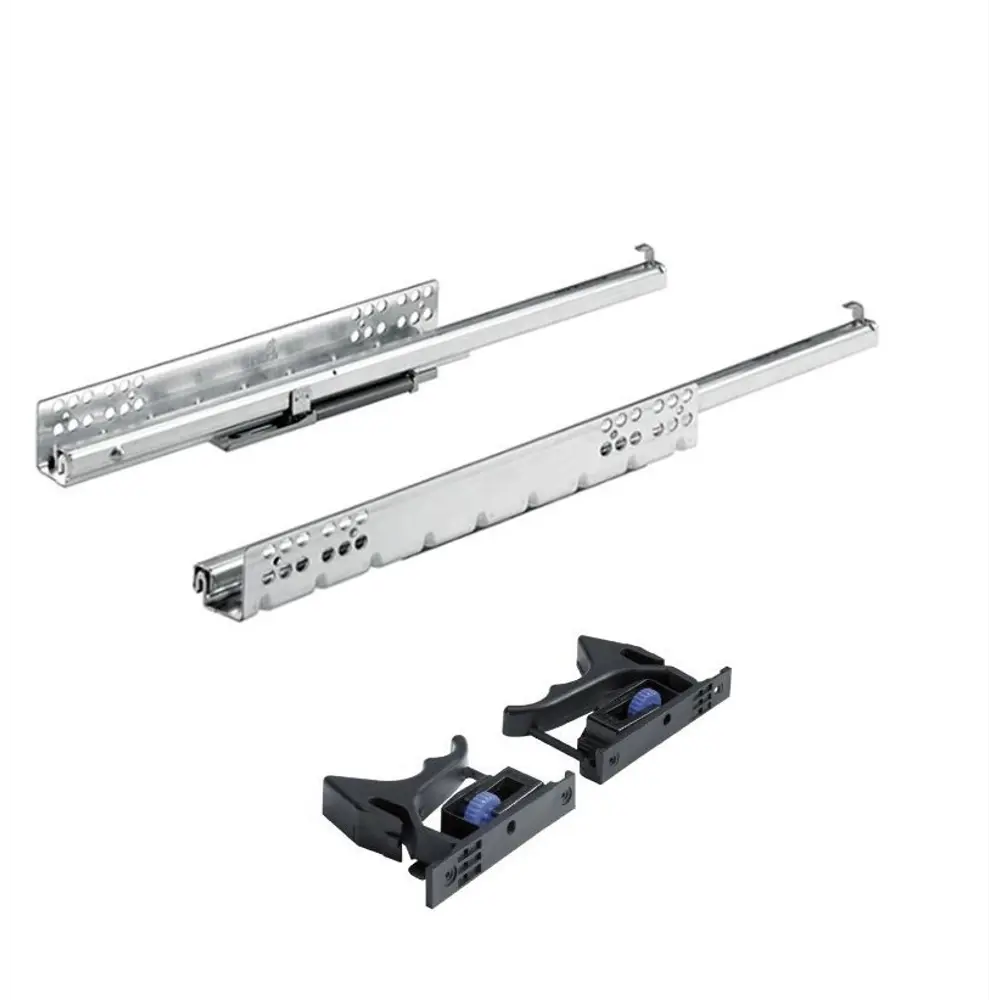 91436692 Комплект направляющих Hettich Quadro 25 с доводчиком Silent System NL300 частичного выдвижения 91436692 Комплект направляющих Hettich Quadro 25 с доводчиком Silent System NL300 частичного выдвижения