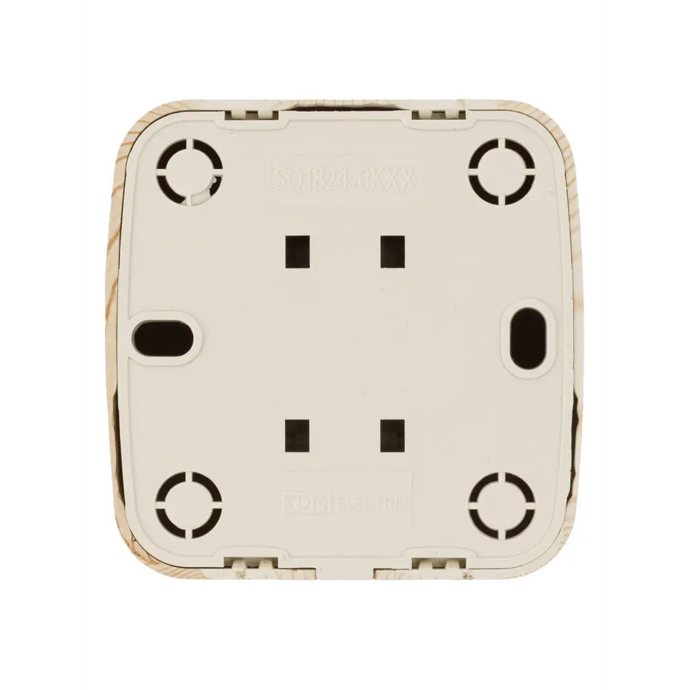 Телевизионная розетка TDM Electric Дача с разъемом TV, цвет сосна 89376321 Серия отсутствует STLM-1355005 - Вид №2