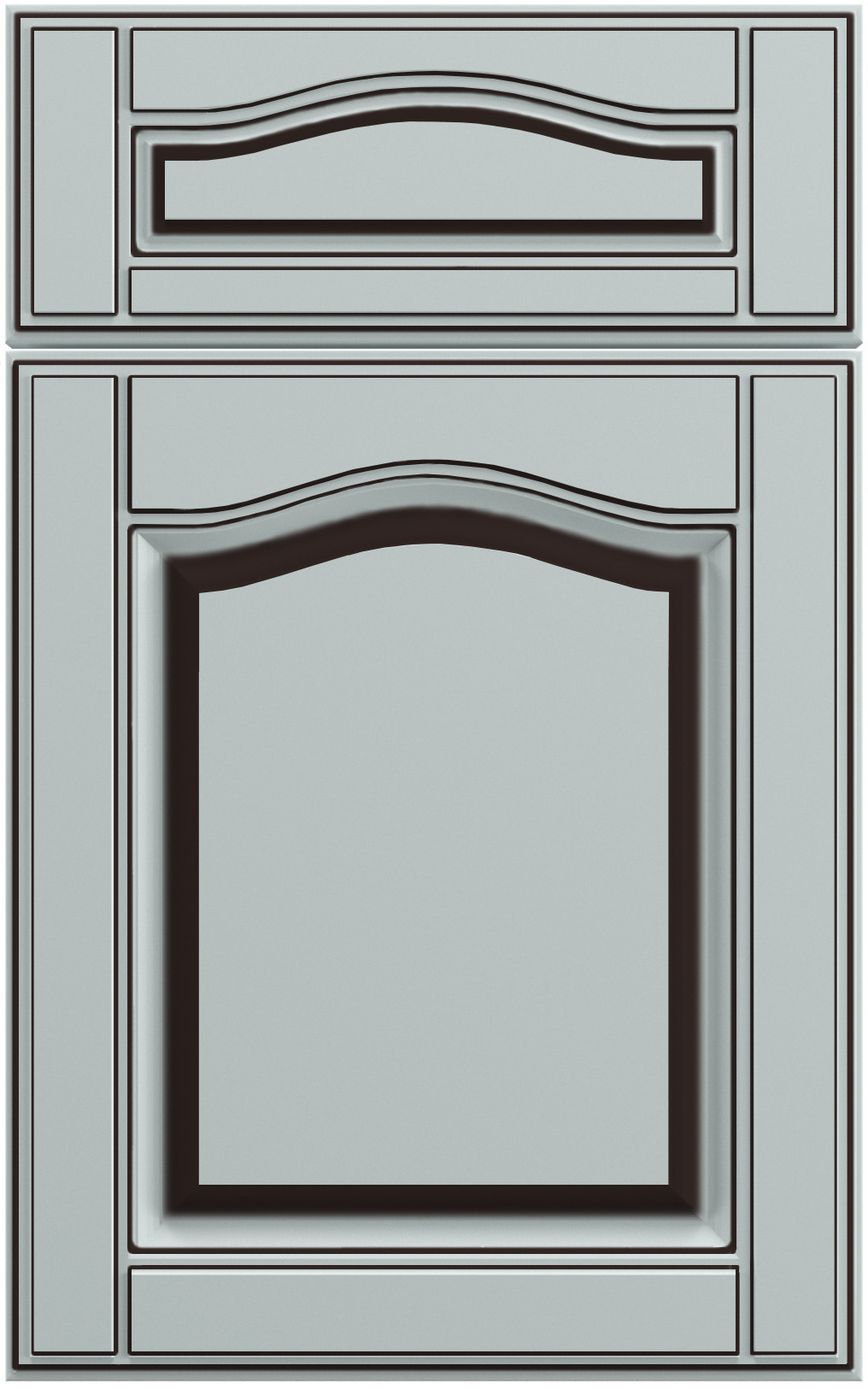 Фасады для кухни Патина Фрезеровка «Оксфорд» Мускари №506 SIST2075-227 SIDAK