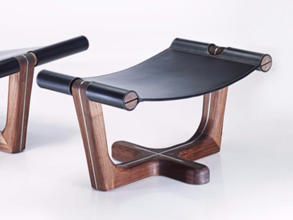 Кожаная подставка для ног HOOKL und STOOL ARCH-00108328 - Вид №4