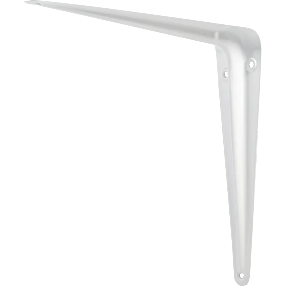 Кронштейн для полки Larvij Utility 20x22.5 см нагрузка до 10 кг металл цвет белый STLM-2087450