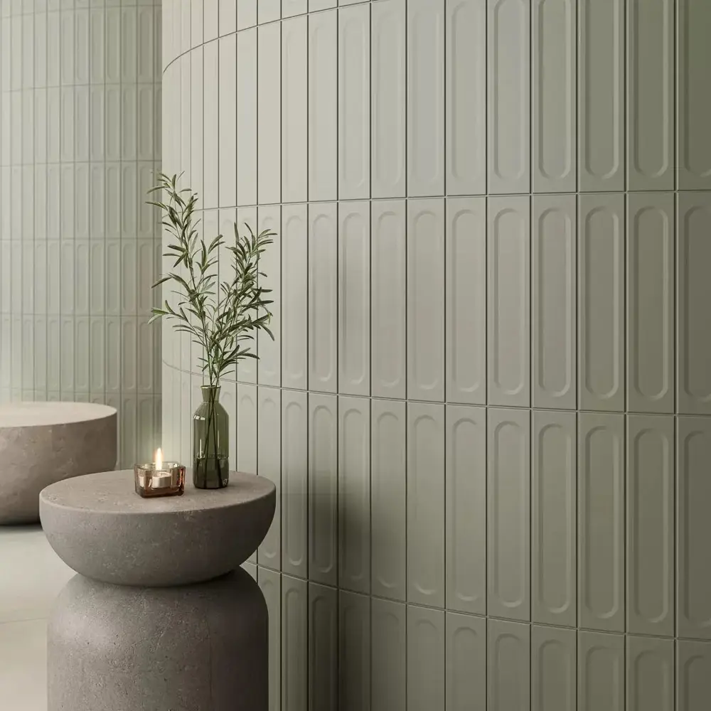 Настенная плитка Kerama Marazzi Медина 2 6x28.5 см 0.82 м2 матовая цвет зеленый STLM-2084374