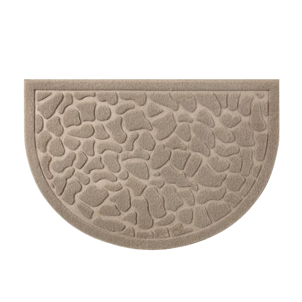 Коврик Inspire HR Lenzo 40x60 см резина цвет бежевый STLM-2155912 - Вид №1