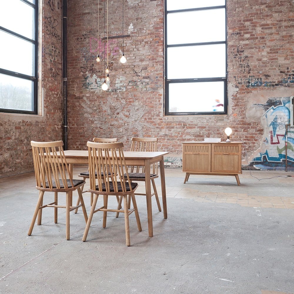 Прямоугольный дубовый стол Hans K ZigZag ARCH-00070793 - Вид №1