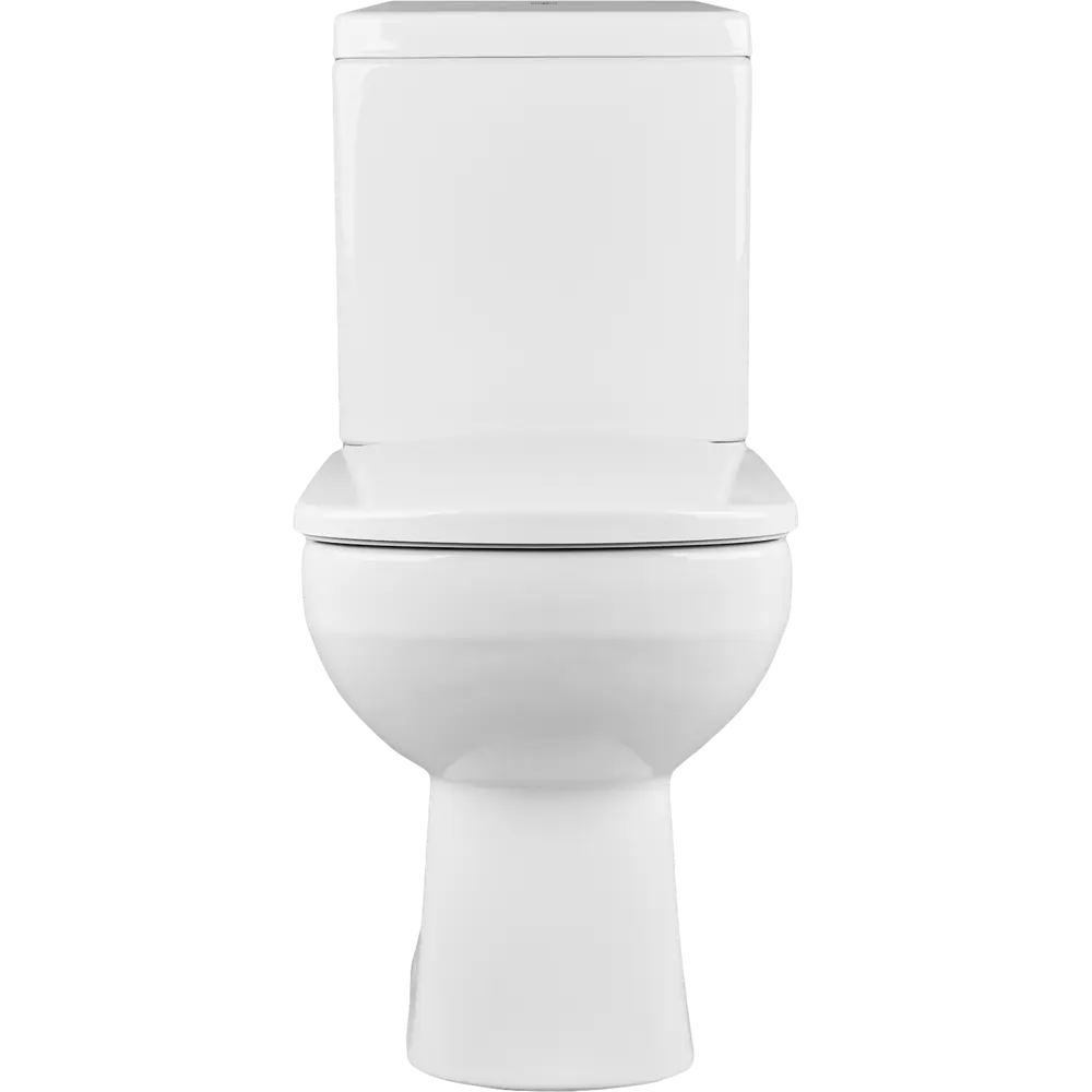 Унитаз-компакт Kirovit Idealsmart Домино горизонтальный выпуск двойной слив STLM-2171244 - Вид №2