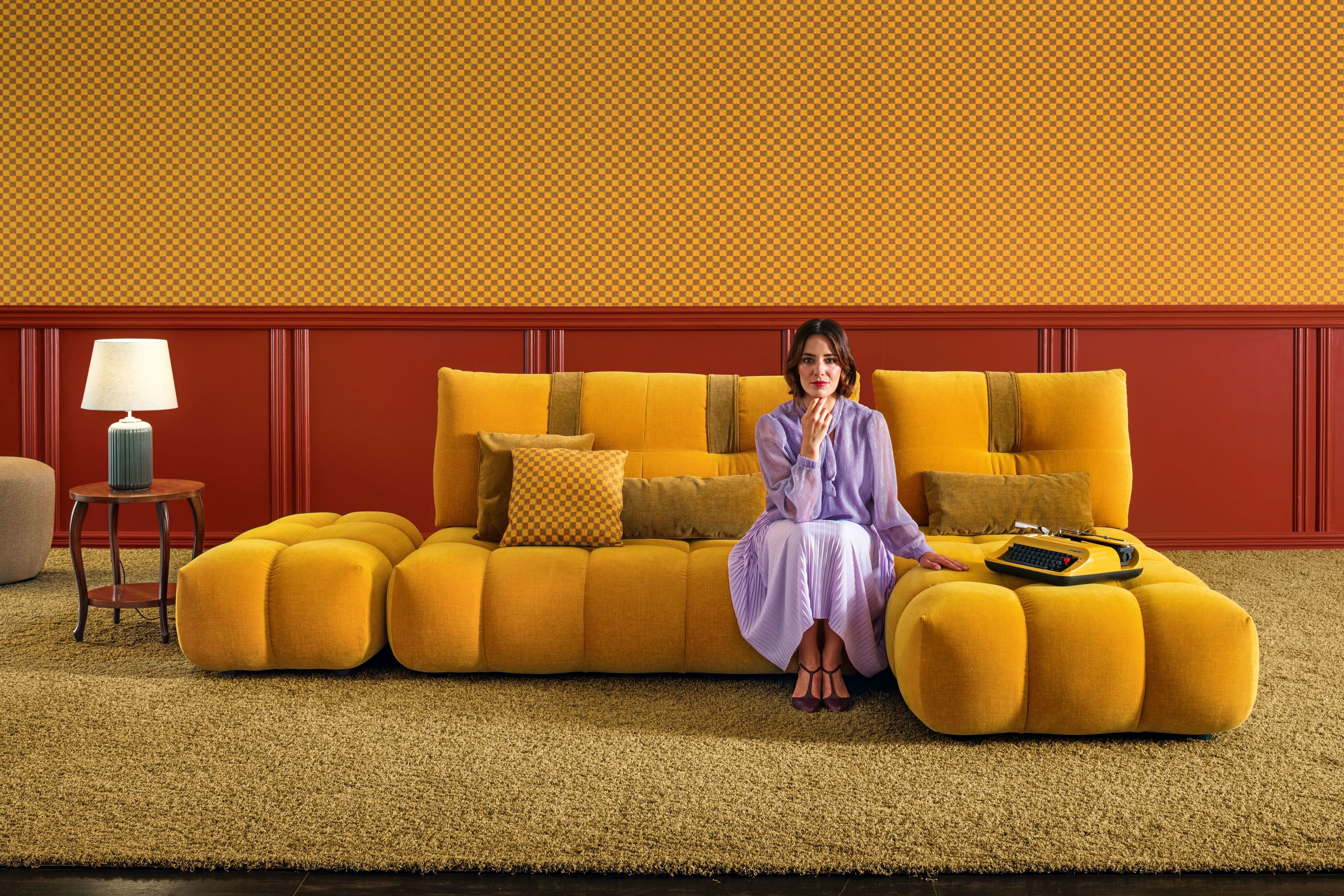 Модульный тканевый диван AERRE ITALIA SHINOBI ARCH-00022734 - Вид №2