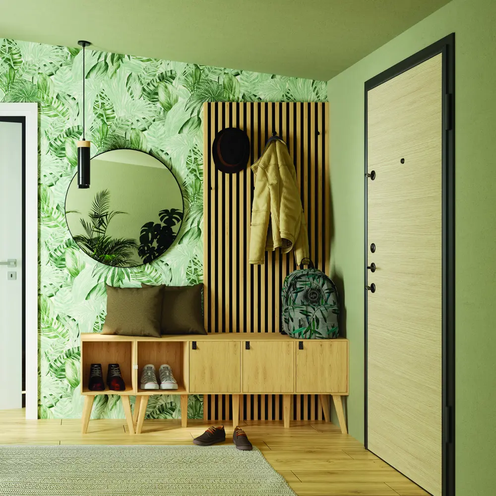 Ручка-скоба Spaceo KUB кожаная STLM-2106208 - Вид №4