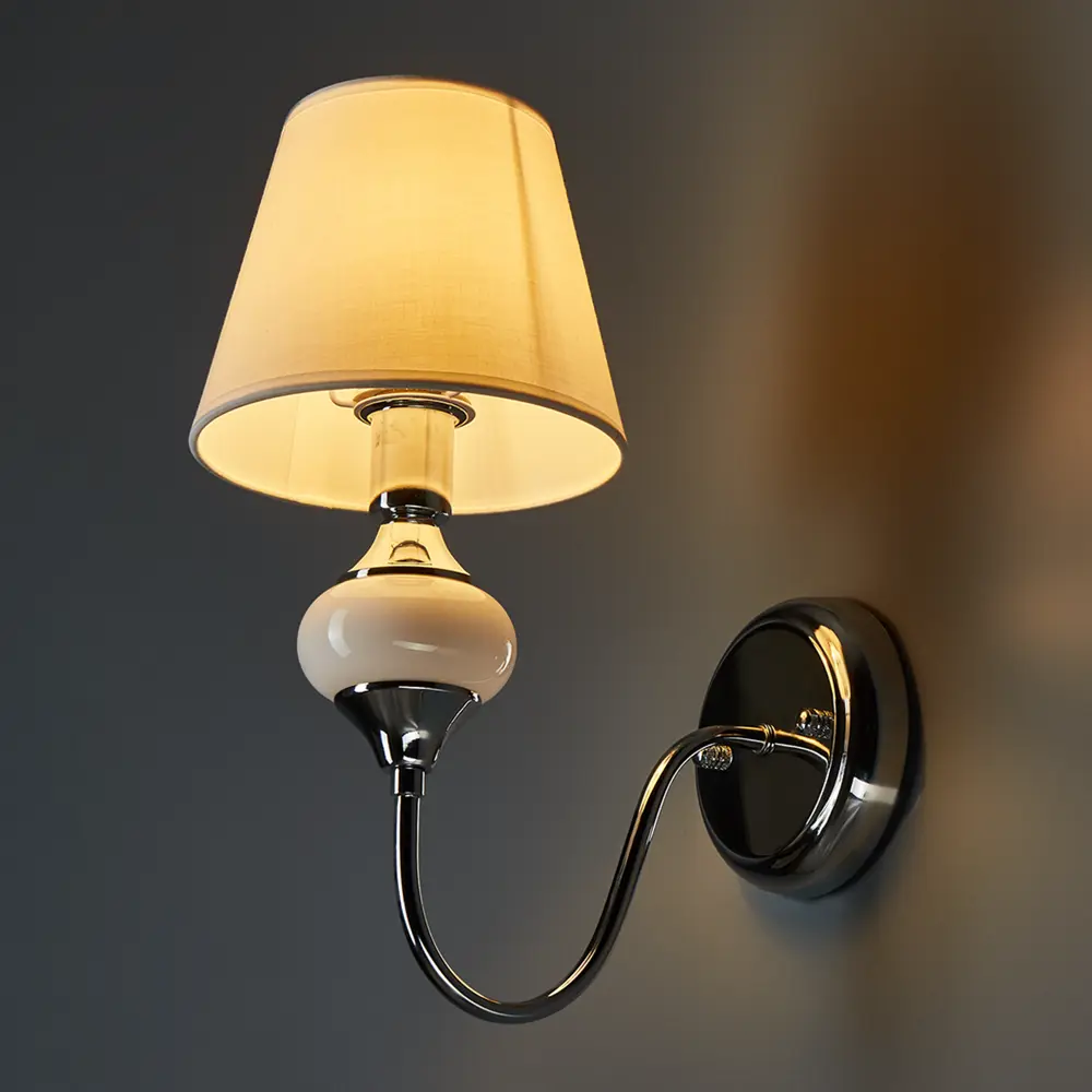 Бра Arte Lamp Hazel, цвет хром/белый STLM-2116630