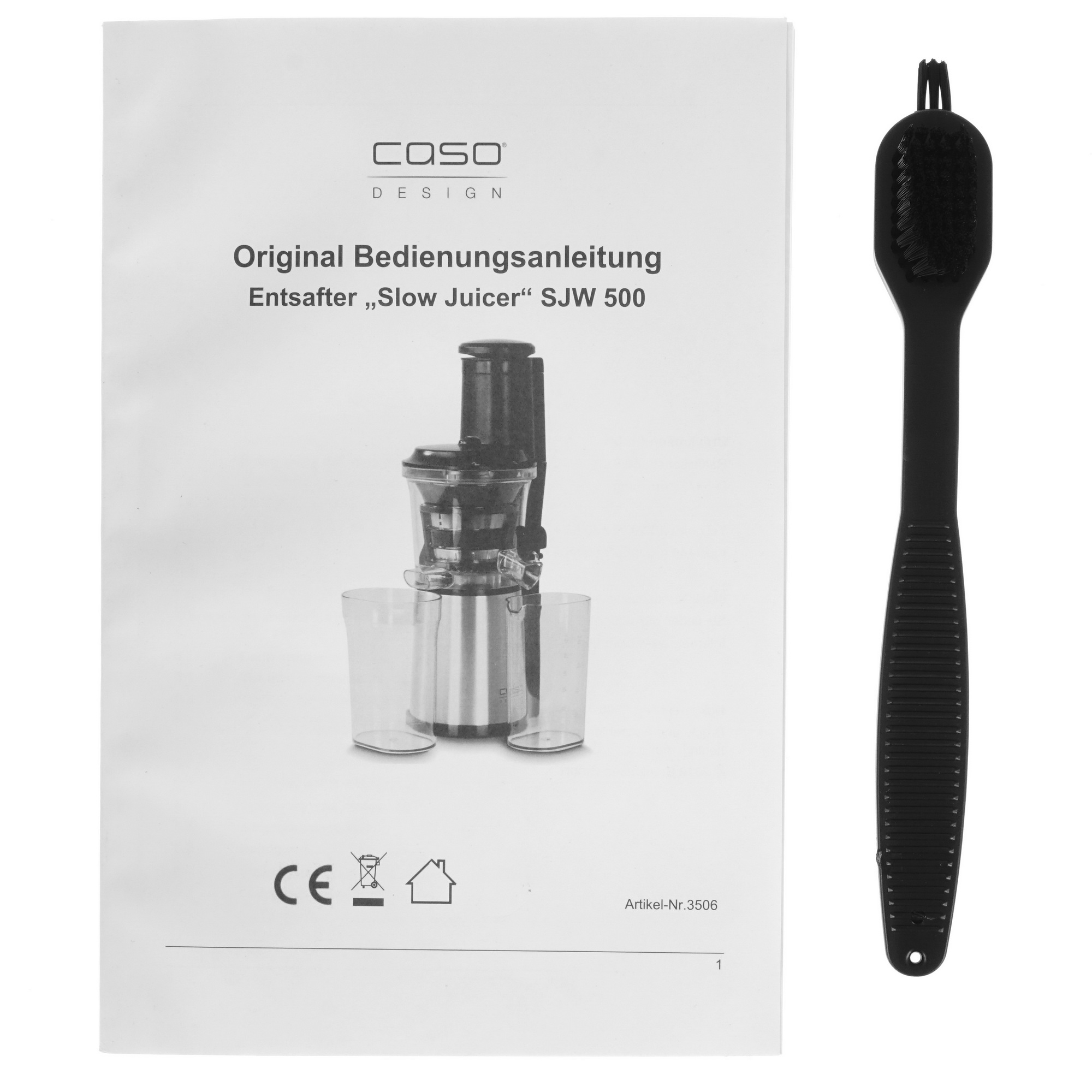 8195395 Соковыжималка электрическая CASO SJW 500 черный STDN-0007127 - Вид №7