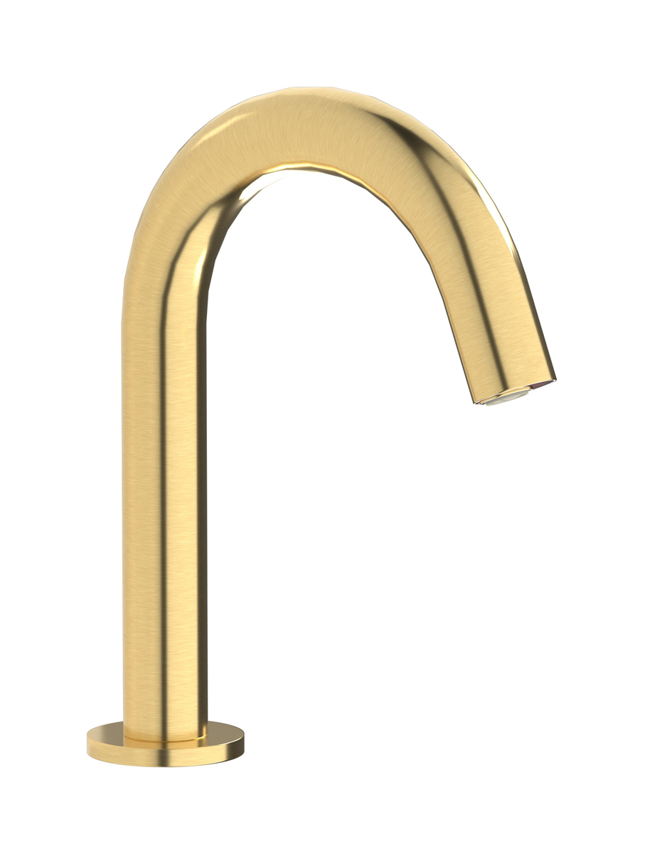 Электронный кран со смешиваемой водой в комплекте с блоком управления WE ARE IB el007os Brushed Gold Powa 2.0