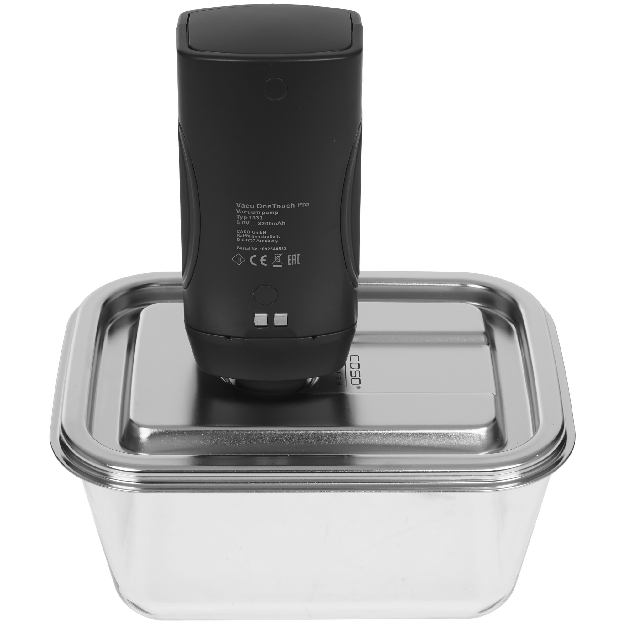 9232107 Вакуумный упаковщик CASO Vacu OneTouch Pro Set STDN-0079469 - Вид №3