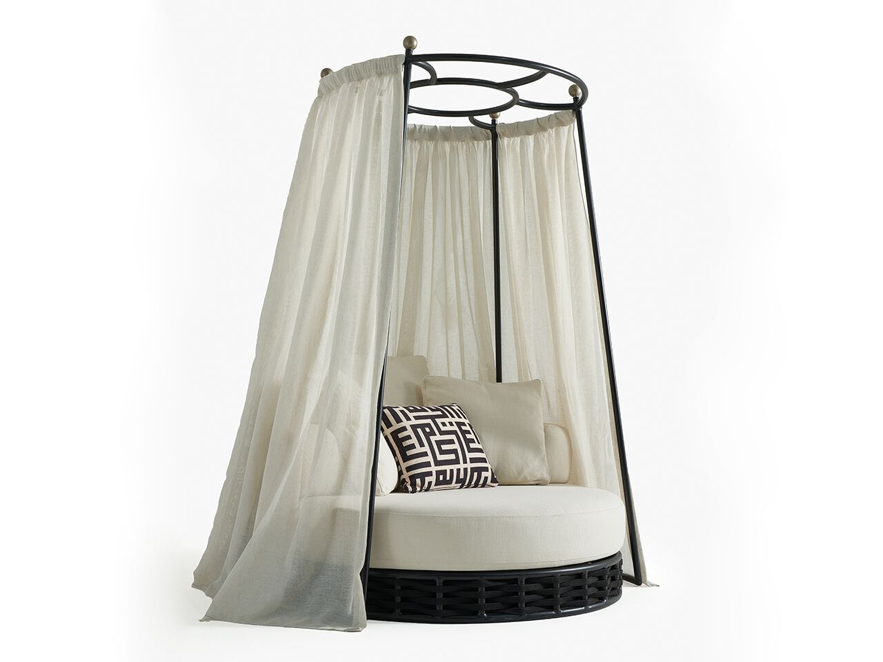 Круглая Садовая кровать с навесом с навесом NDESIGN Ezora ARCH-00049832 - Вид №3