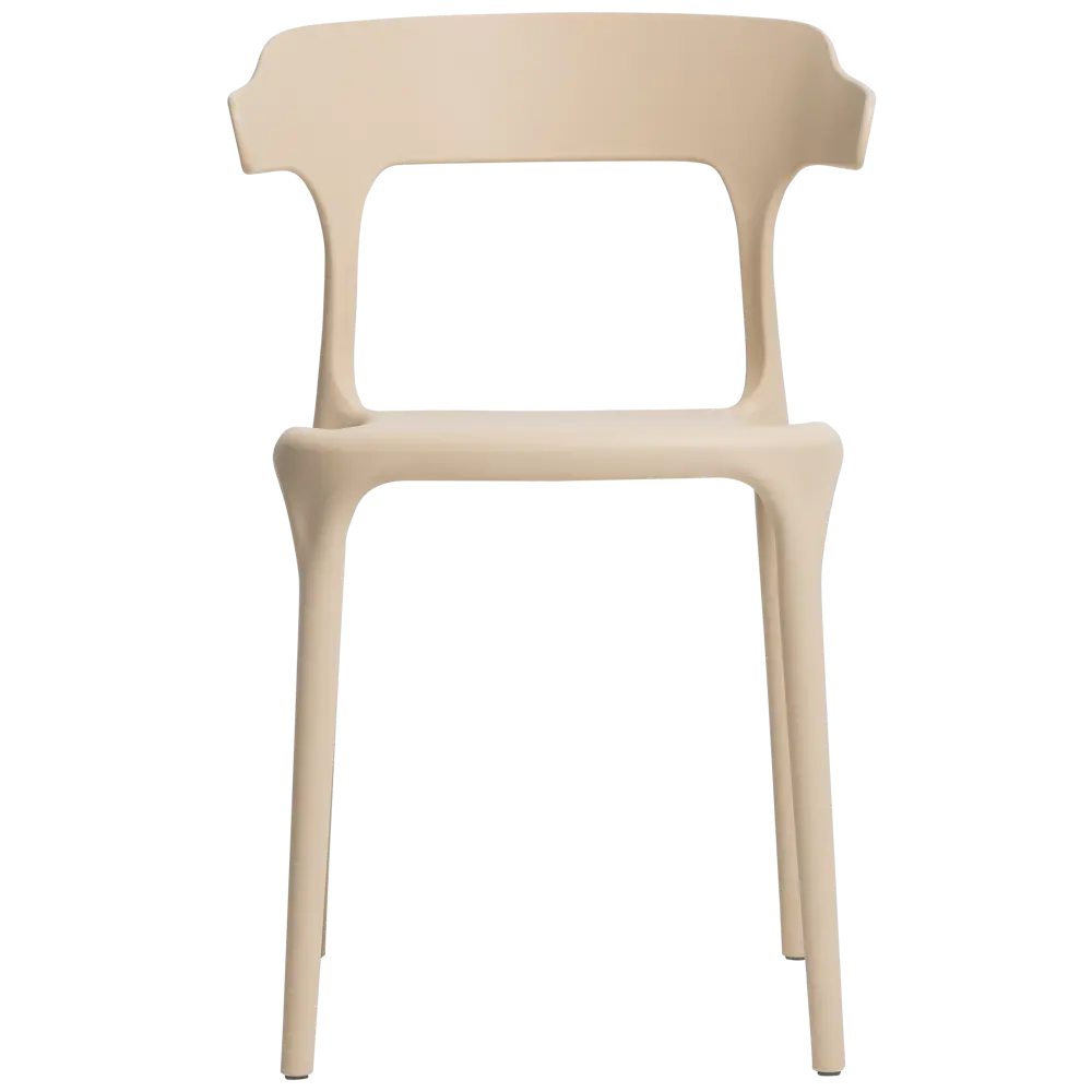 Стул Roero 48x74x46.5 см полипропилен цвет бежевый Santreyd STLM-2033765 - Вид №3