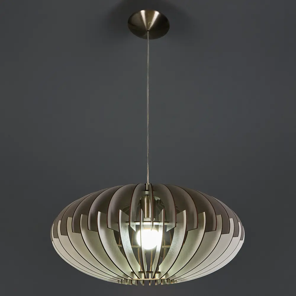 Светильник подвесной «Sotos 1» 1 лампа цвет серый Eglo STLM-2167363 - Вид №1