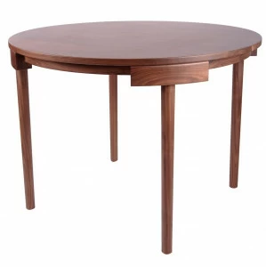 Обеденный стол круглый деревянный 106 см Velton RITER  134510 Орех;коричневый
