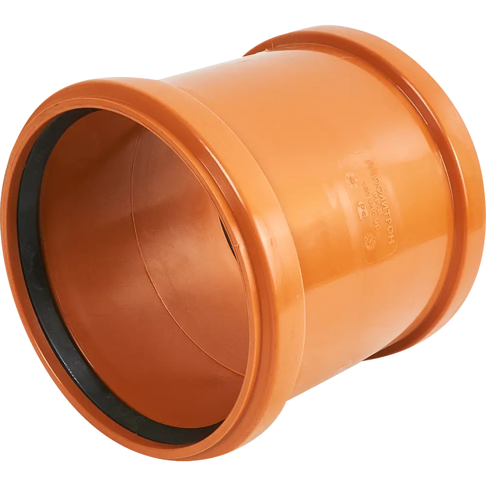 Муфта соединительная Хемкор d160 мм пластиковая для наружной канализации STLM-2156256