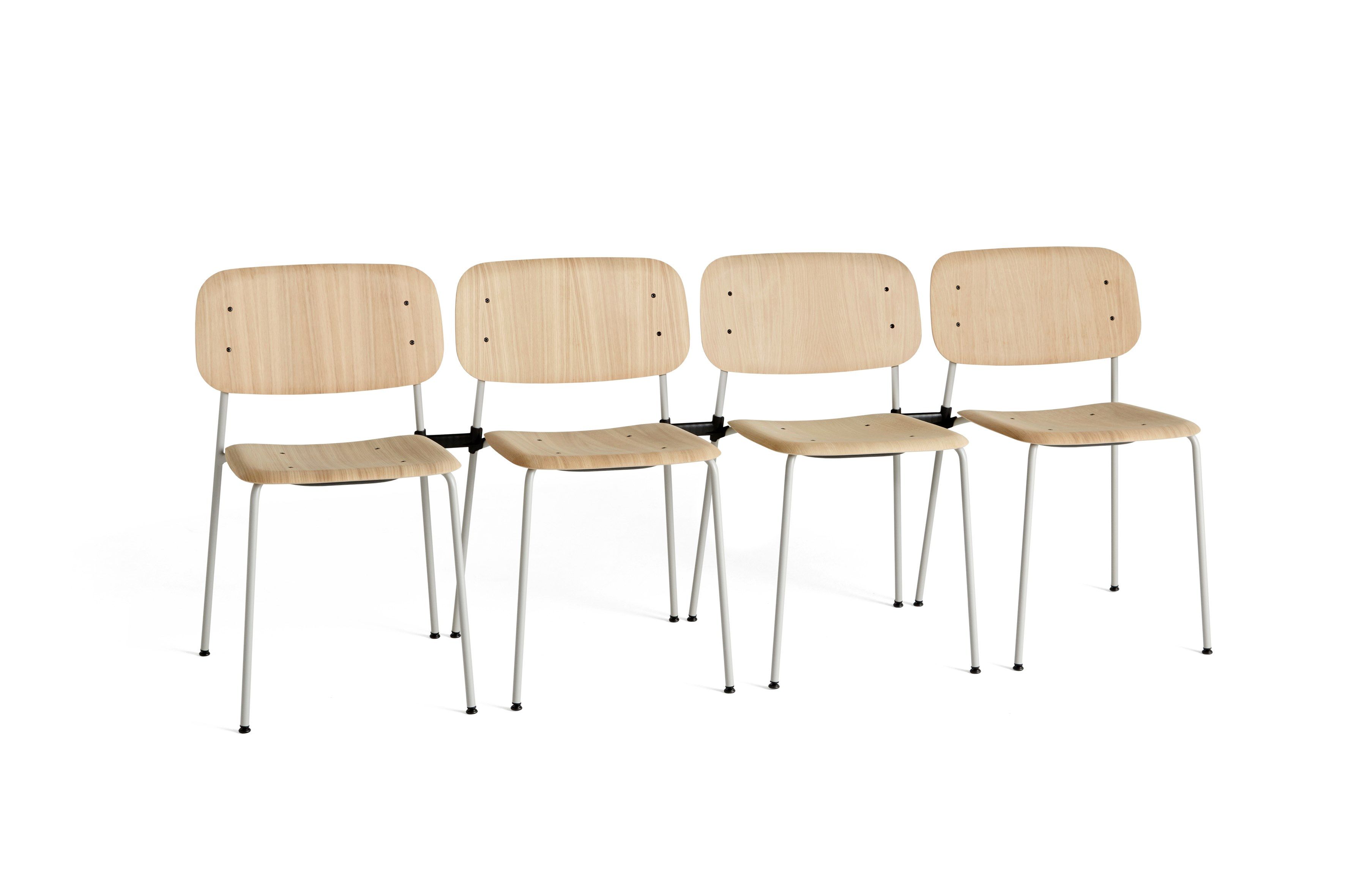 Штабелируемый стул из стали и дерева Hay Soft Edge ARCH-00113713 - Вид №7