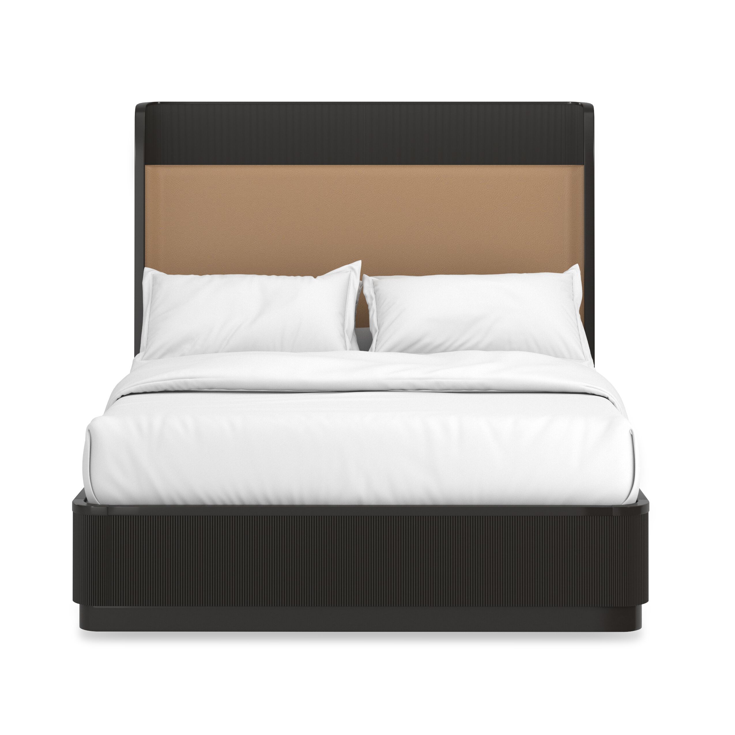 Деревянная кровать размера "queen-size" с высоким изголовьем Caracole FALL IN LOVE ARCH-00009035 - Вид №1