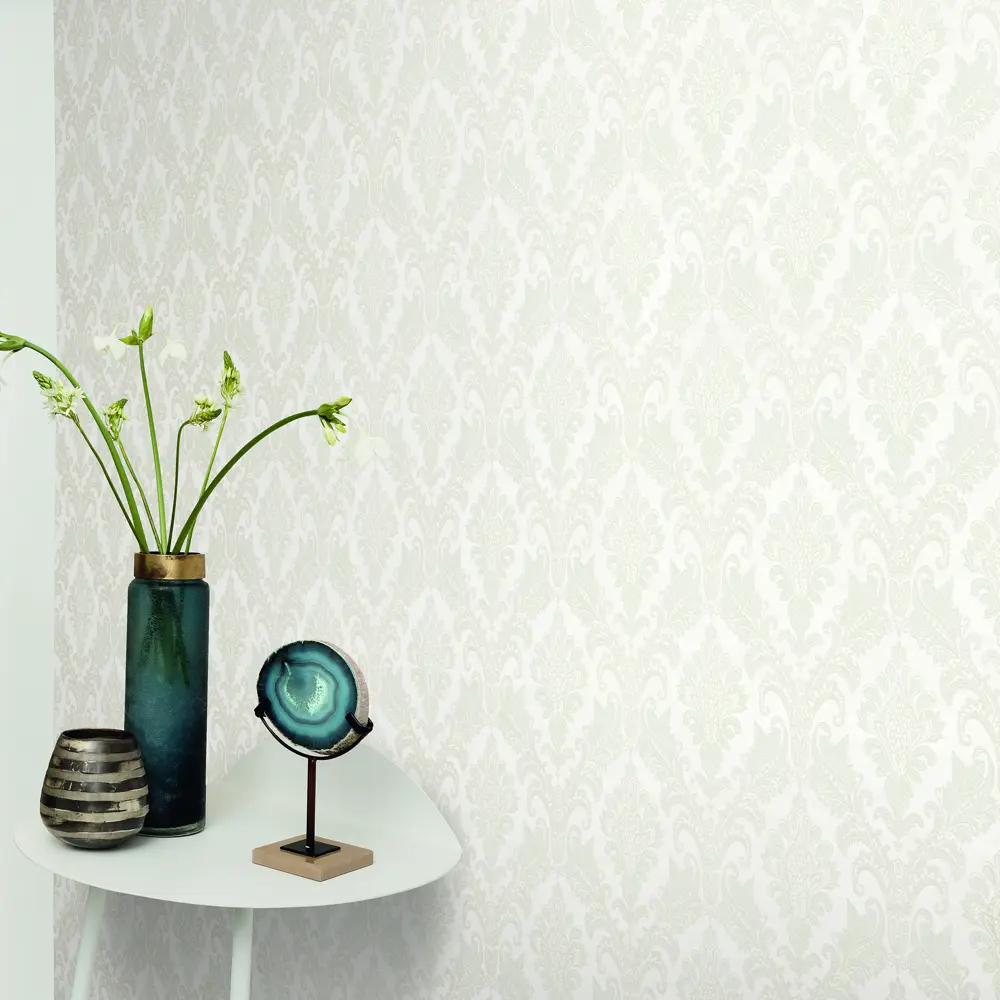 Обои флизелиновые Wall Up Dalia белые 1.06 м 652024 STLM-2165138 - Вид №3