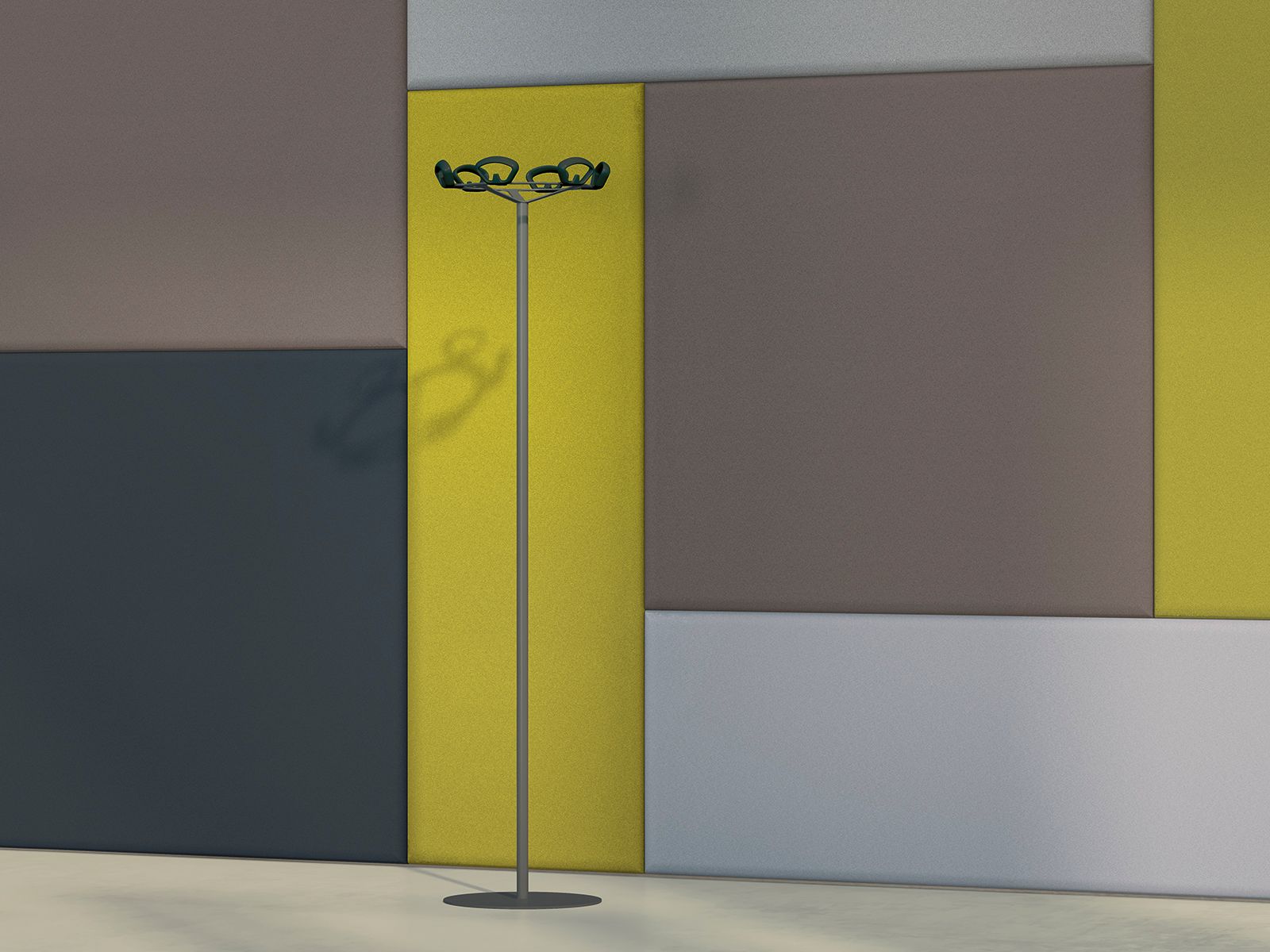 Окрашенная металлическая напольная вешалка Manade Kobé ARCH-00008087 - Вид №1