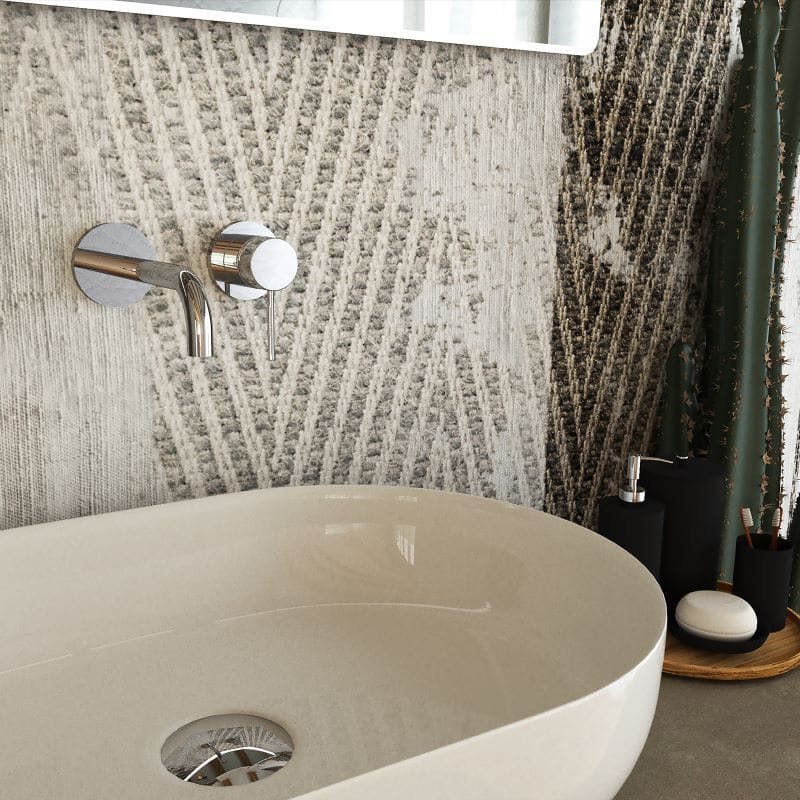 Хром латунь настенный однорычажный смеситель для раковины Ercos Viktor ARCH-00024472 - Вид №1