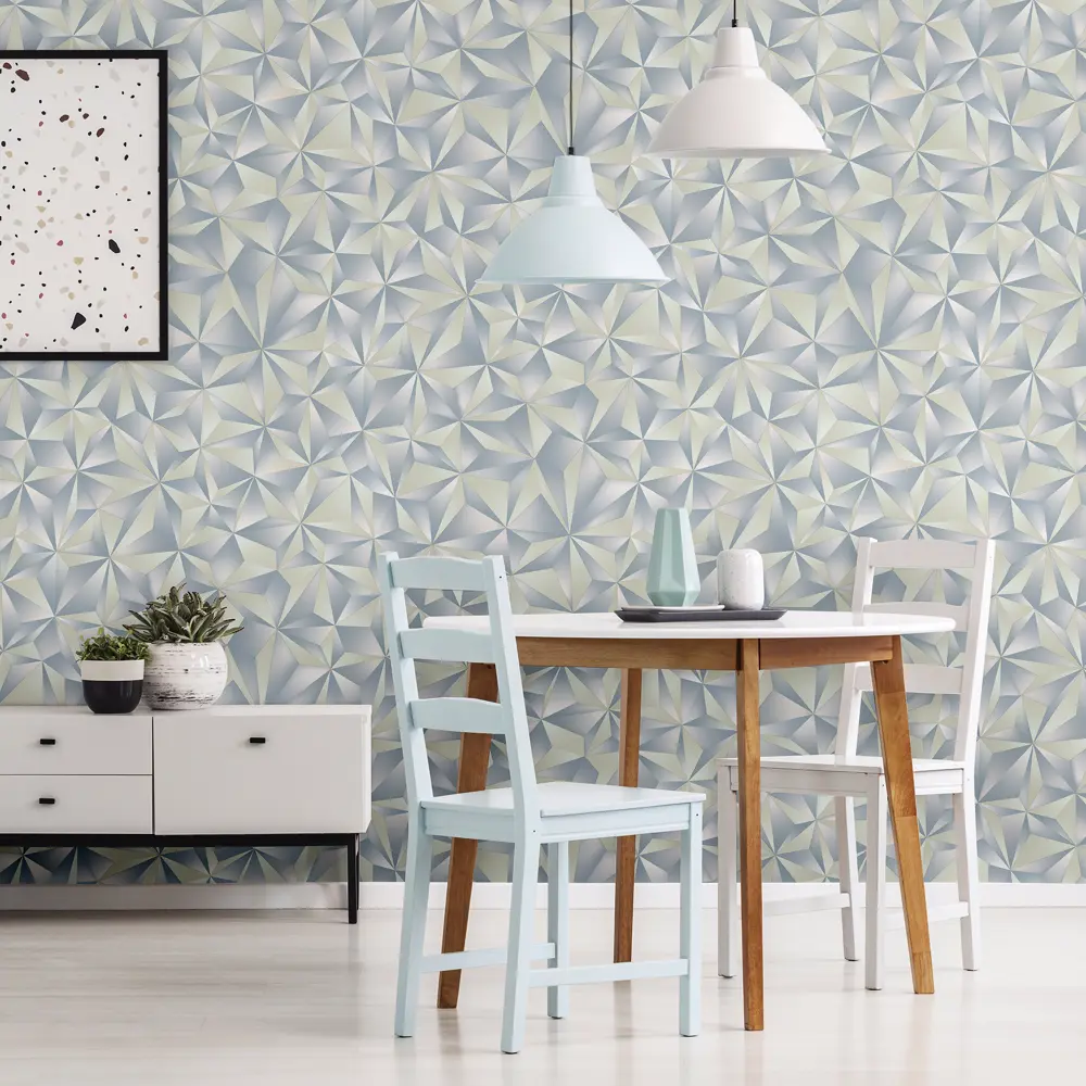 Обои флизелиновые Ornamy L Etoile синие 1.06 м 8015-03 L'etoile STLM-2128356 - Вид №2