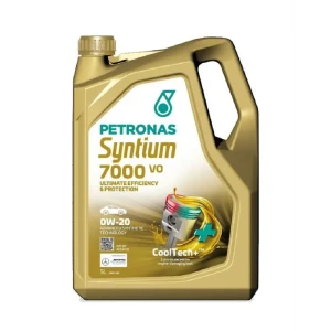 Моторное масло Petronas Syntium 7000 VO синтетическое 0W20 4/5лAPI SP ILSAC GF-6A ACEA C6