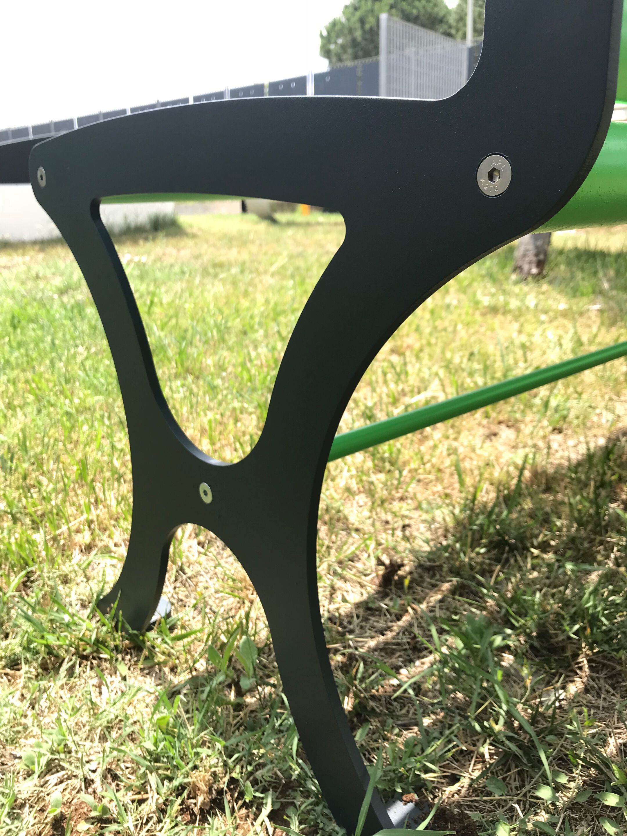 Стальная скамья со спинкой CITYSì GRACE ARCH-00132700 - Вид №5