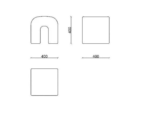 Ткань пуф RIVATELIER PIXEL ARCH-00109588 - Вид №19