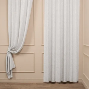 Ткань 1 п/м жаккард Seed 290 см 351 г/м² цвет светло-серый