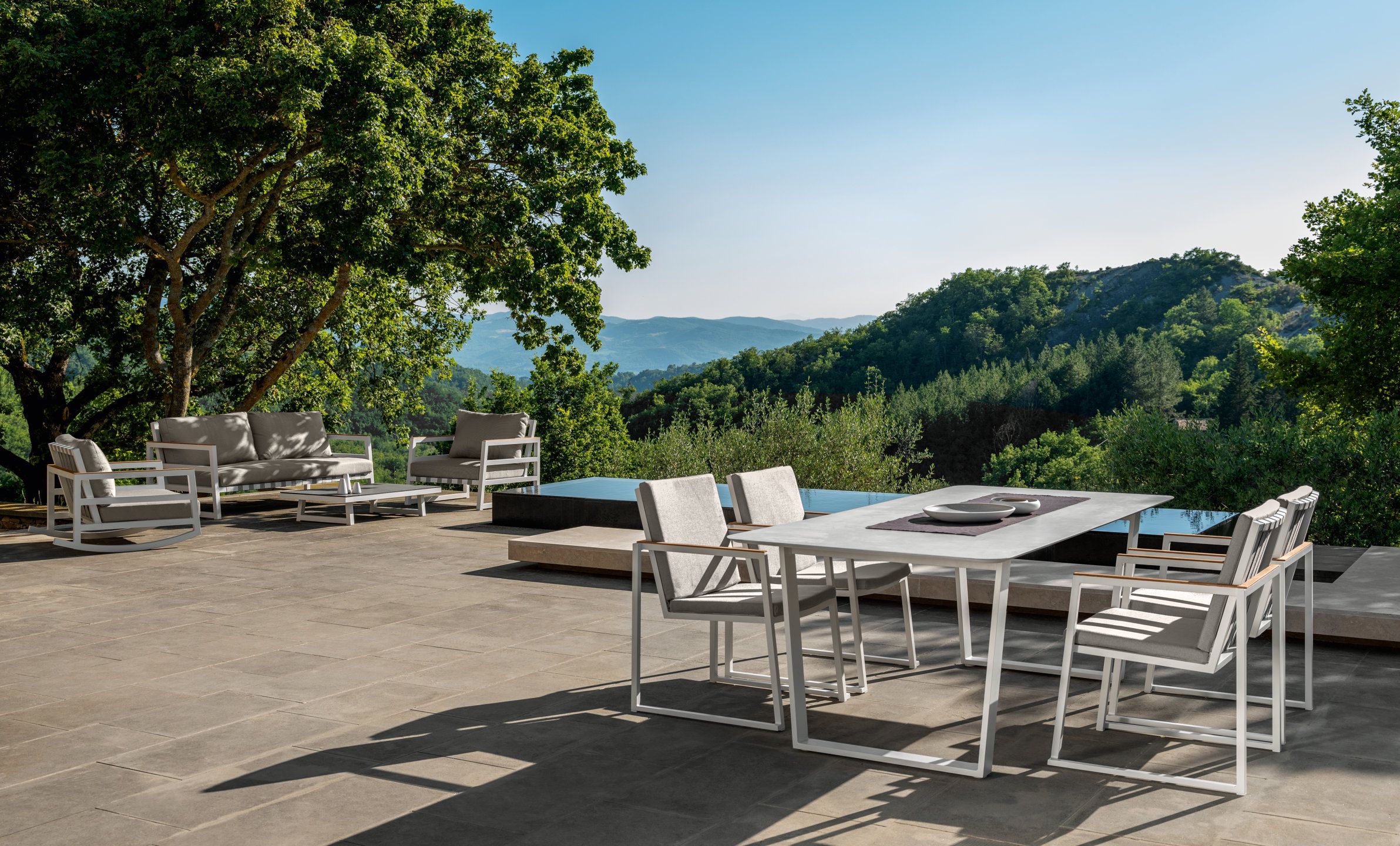 Кресло-качалка с подлокотниками Talenti Alabama Alu ARCH-00136646 - Вид №2