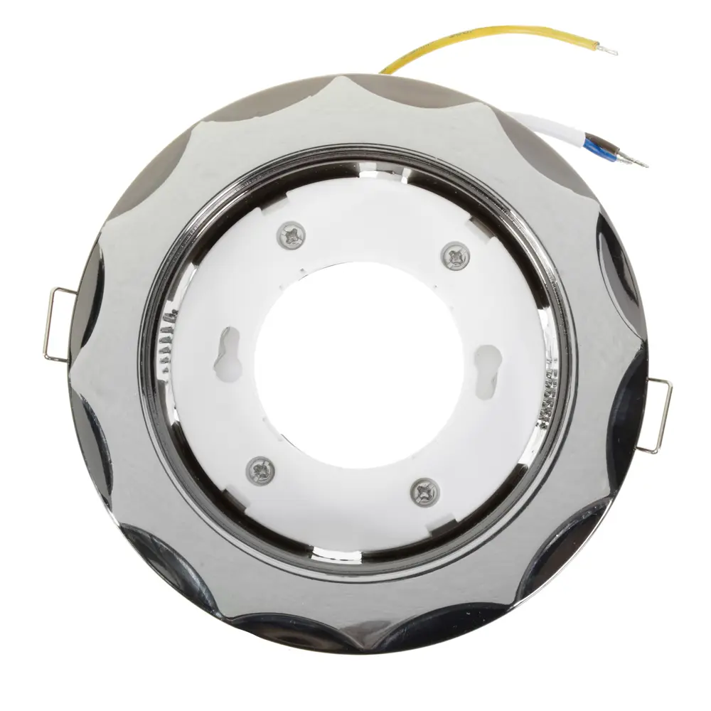 Спот встраиваемый DJ03, GX53, 50 Вт, цвет хром/никель LUMIN ARTE STLM-2033910 - Вид №1