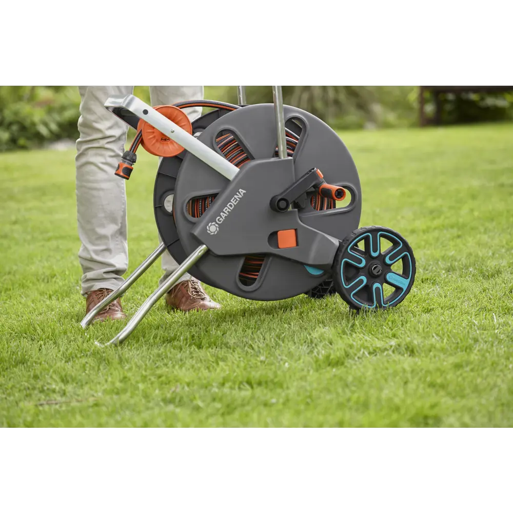 Тележка для шланга Gardena Aquaroll L STLM-2025763 - Вид №8
