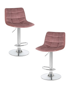 90559206 Барный стул Tailor lm-5017 47x113x49 цвет розовый 2 шт STLM-0282007 DOBRIN