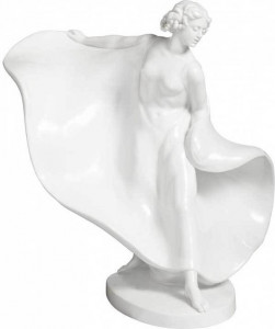 10563219 Meissen Фигурка Meissen "Танцовщица Лойе Фуллер" (Теодор Айхлер, 1911г.) 26см, п/к Фарфор, Керамика
