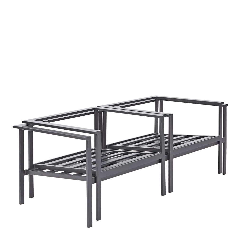 Набор садовой мебели Trino, цвет тёмно-серый NATERIAL STLM-2119862 - Вид №5