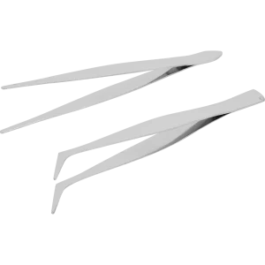 Набор пинцетов прямой и угловой хват Спец Промо 3629, 2 шт.