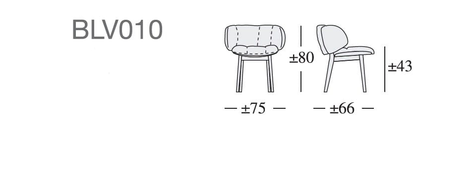 Креслице Edra для интерьера ARCH-00003510 - Вид №6