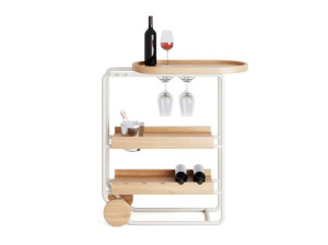 Барная тележка из ясеня