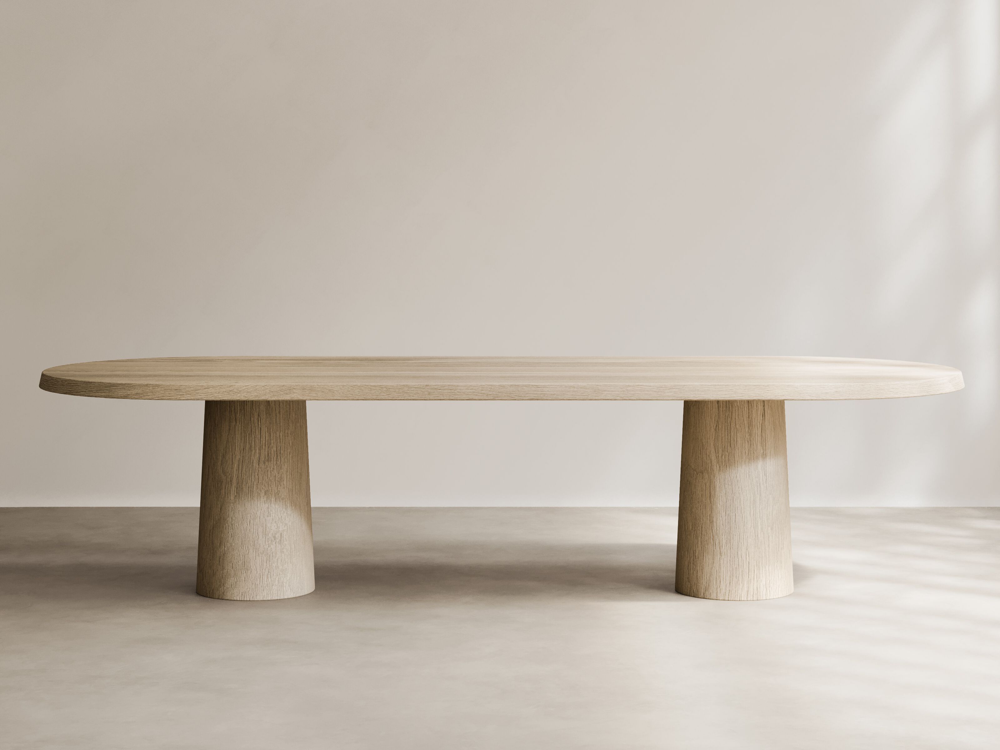 Круглый дубовый обеденный стол Paloma Editions GENEVA ARCH-00057928 - Вид №1