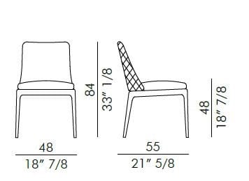 Кожаный мягкий стул EFORMA Max ARCH-00117768 - Вид №6
