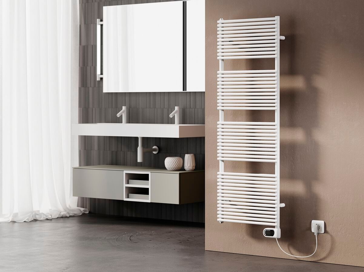 Настенный стальной электрический полотенцесушитель Cordivari Lucy ARCH-00013417