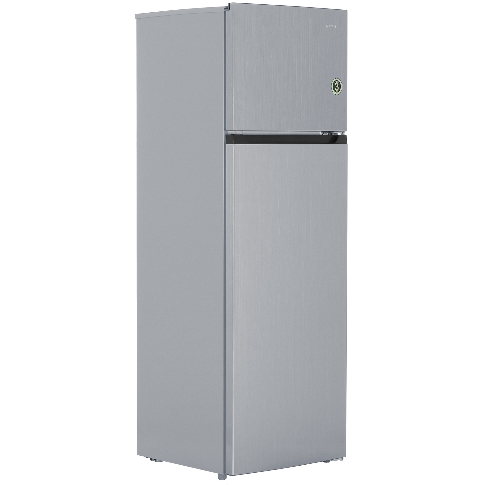 5408418 Холодильник с морозильником   DEXP T2-26AHA серебристый STDN-0018674