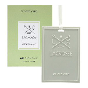 TP002TVLC Карточка ароматическая , lacrosse, зеленый чай и лайм Ambientair