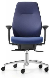 Dauphin Регулируемое по высоте офисное кресло из ткани с 5 спицами Shape Sh 2785