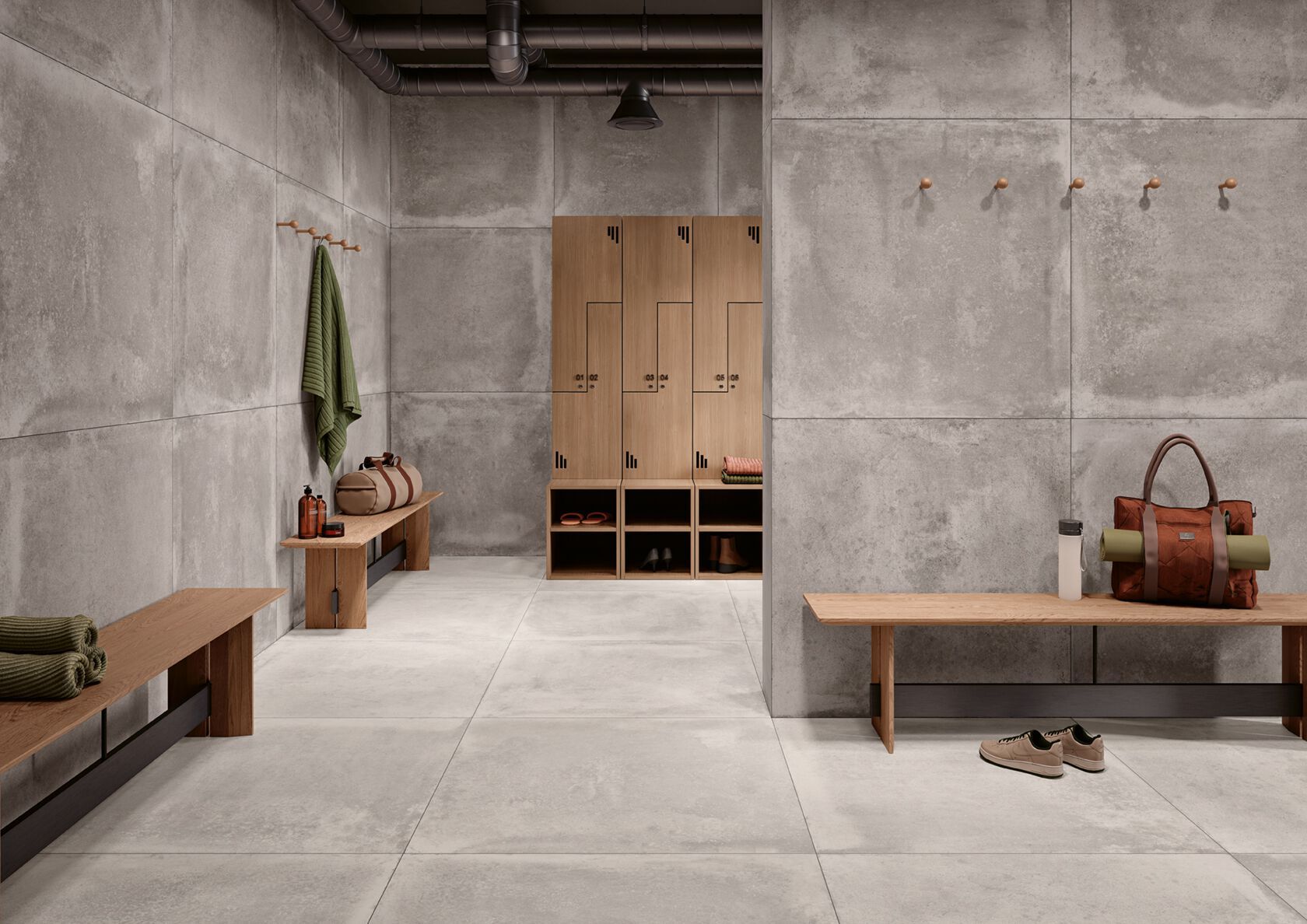 Пол / керамогранит с эффектом цемента Love Tiles Legacy ARCH-00088341 - Вид №8