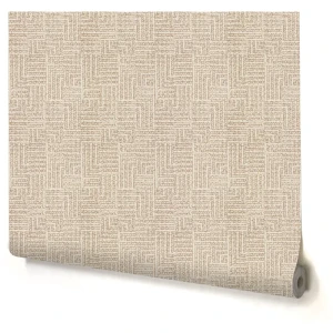 Обои флизелиновые Палитра Knitting бежевые 1.06 м 3292-22